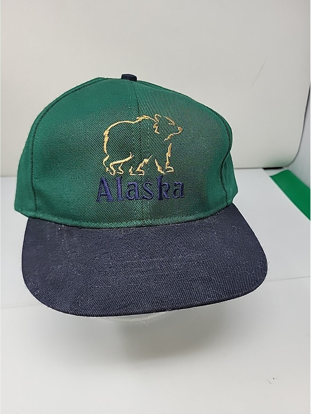 Alaska Bear Hat Souvenir Tourist Embroidered Baseball Cap Adjustable